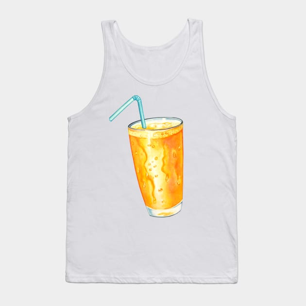 Orange Juice Tank Top by KellyGilleran